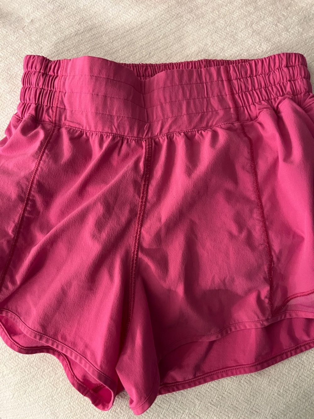 lululemon athletica Hot Pink Running Shorts